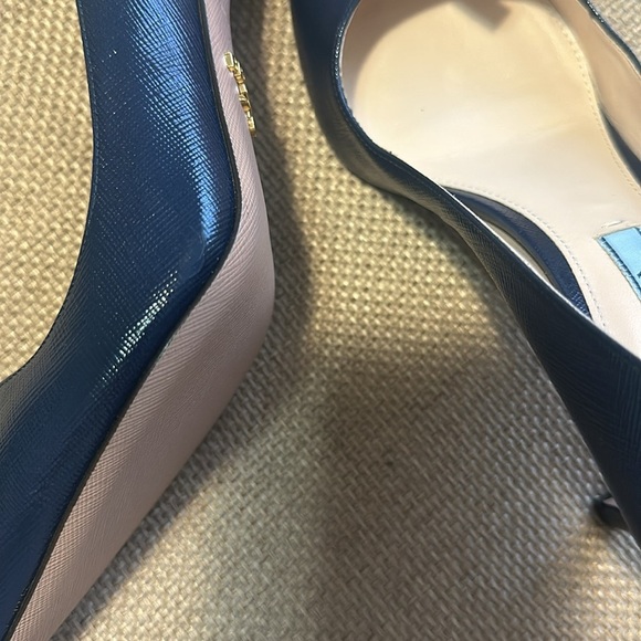 Prada Black Leather Stiletto Heels NWOB - Picture 7 of 7